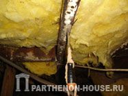 Неправильно выполненная теплоизоляция в доме